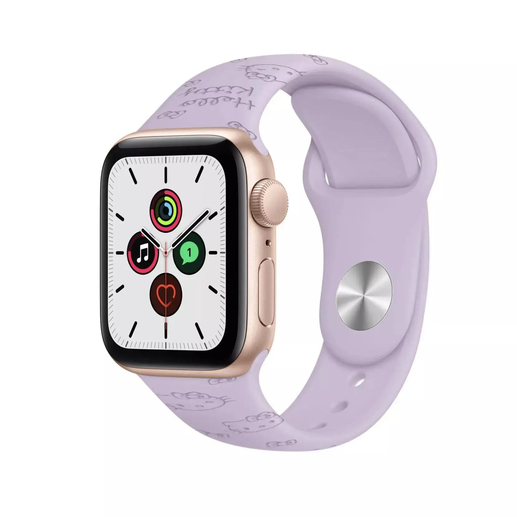 Sport Strap for Apple Watch band 44mm 40mm 45mm 49mm 38mm 42mm 41mm Printed Silicone Bracelet for iwatch series 7 6 5 3 SE ultra