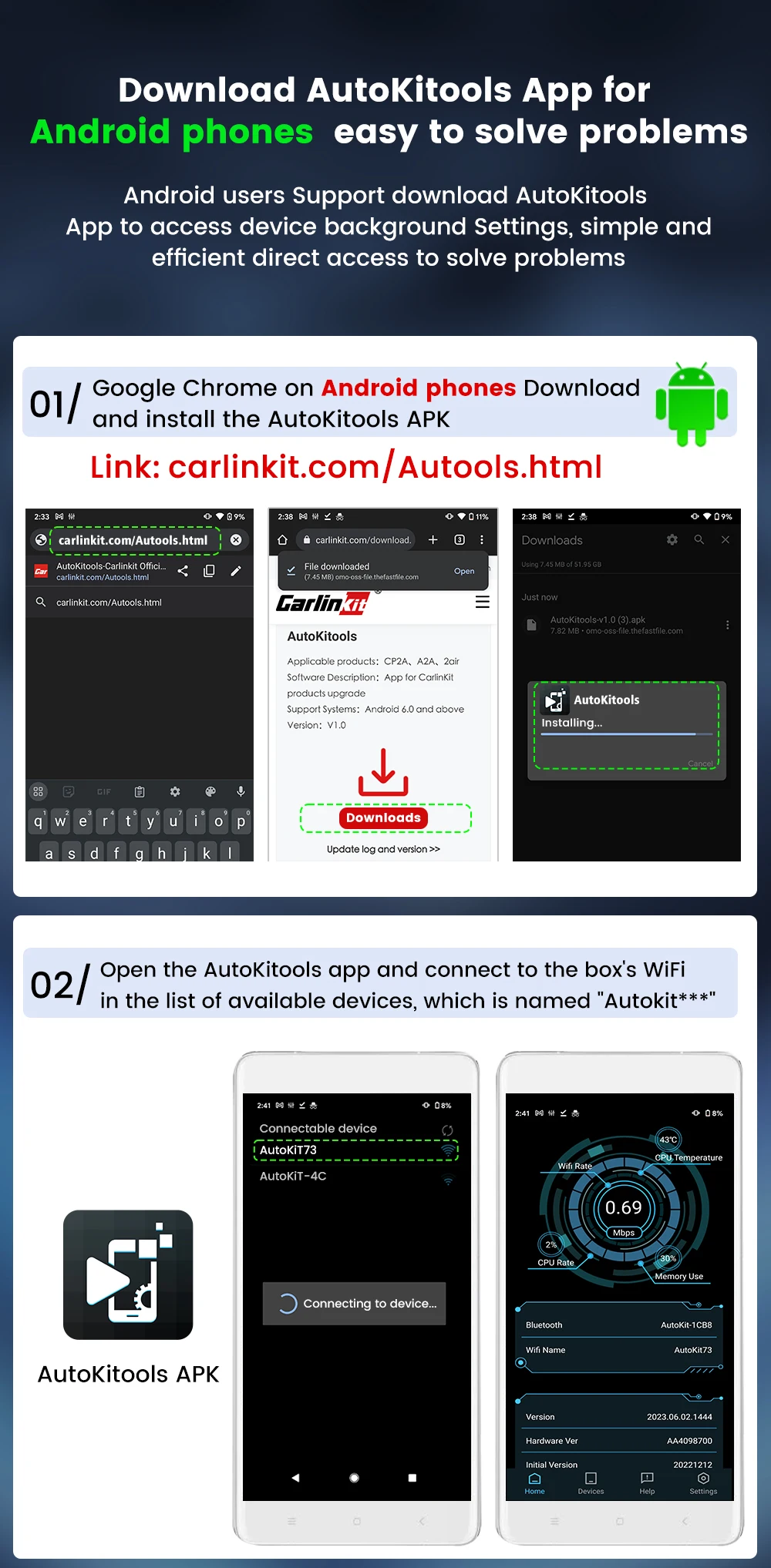 Carlinkit 5.0 Wireless Car Play Dongle Car Radio Draadloze Adapter Android Auto Box For Mazda Cx5 6 Mazda Multi-Device Support