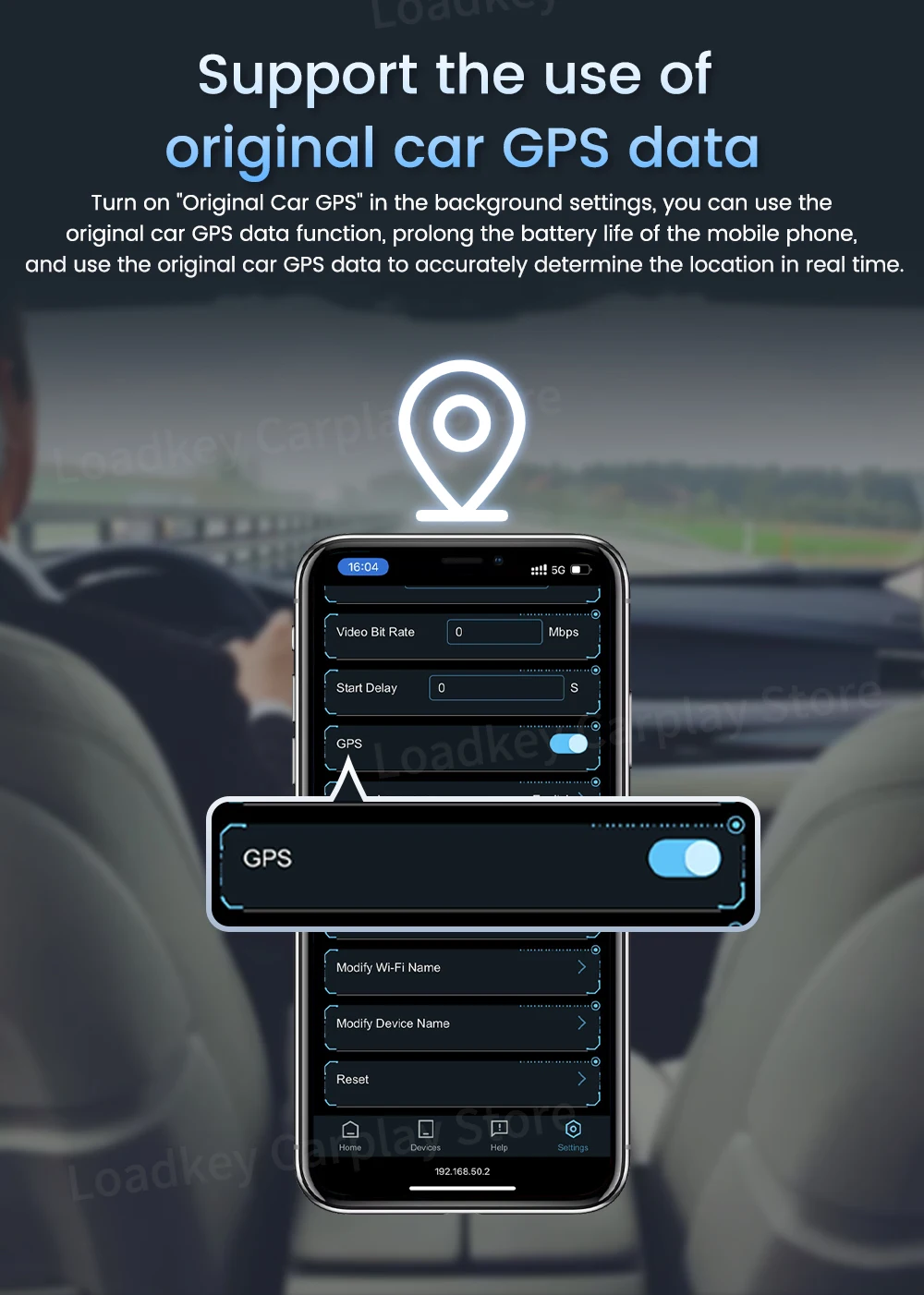 Carlinkit 5.0 Wireless Car Play Dongle Car Radio Draadloze Adapter Android Auto Box For Mazda Cx5 6 Mazda Multi-Device Support