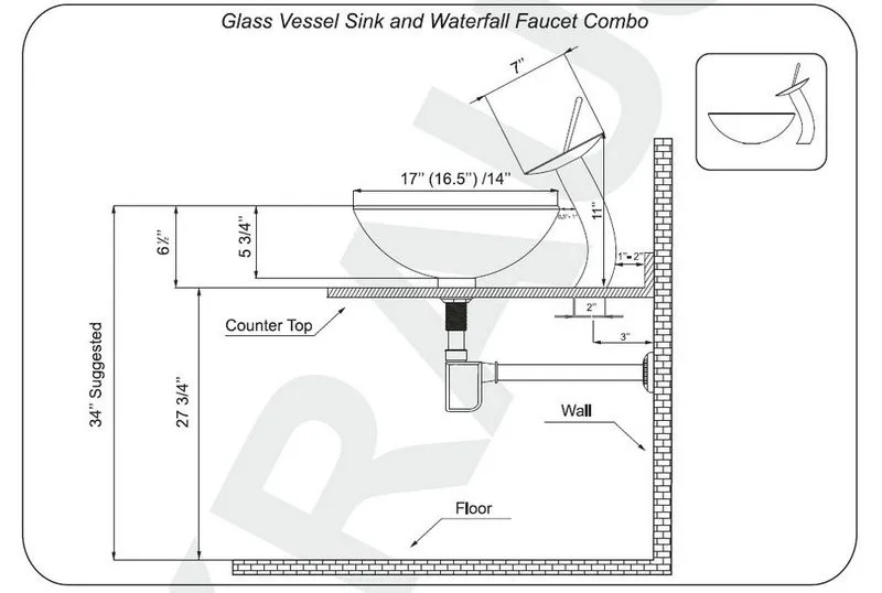 ZAPPO Luxury Large Gold Vessel Sink Ceramic Bathroom Sink Above Counter Washing Sink Faucet Combo with Faucets Drain Basin Sinks