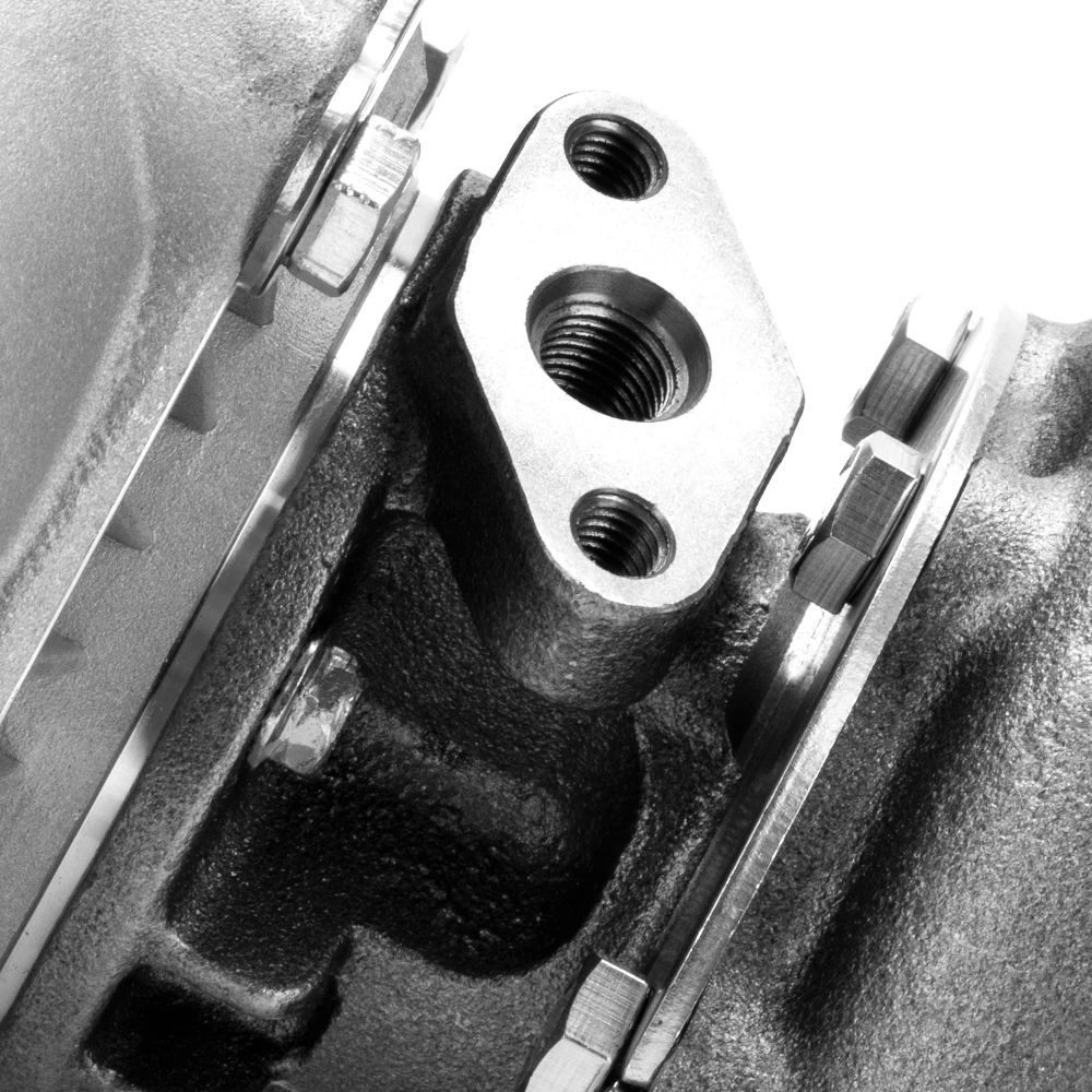 T3/T4 Upgrade Billet Turbo 63 A/R T04E 400+HP BOV Adapter Oil Return Feed Line