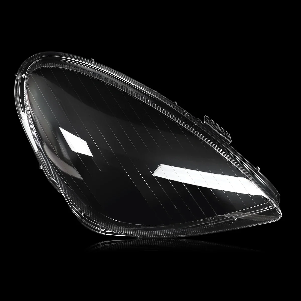 MAGICKIT 2Pcs For Mercedes-Benz R171 SLK 2005-2011 LH &RH Headlight Lens Cover Headlamp Lens Cover Clear US CAR Accessories