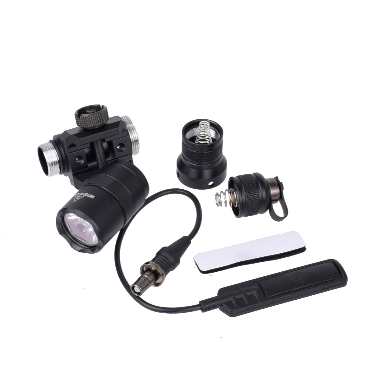 Tactical M300B M300 Scout Light HK416 AK47 Rifle Surefir WeaponFlashlight LED Hunting Torch Momentary Pressure Pad Switch