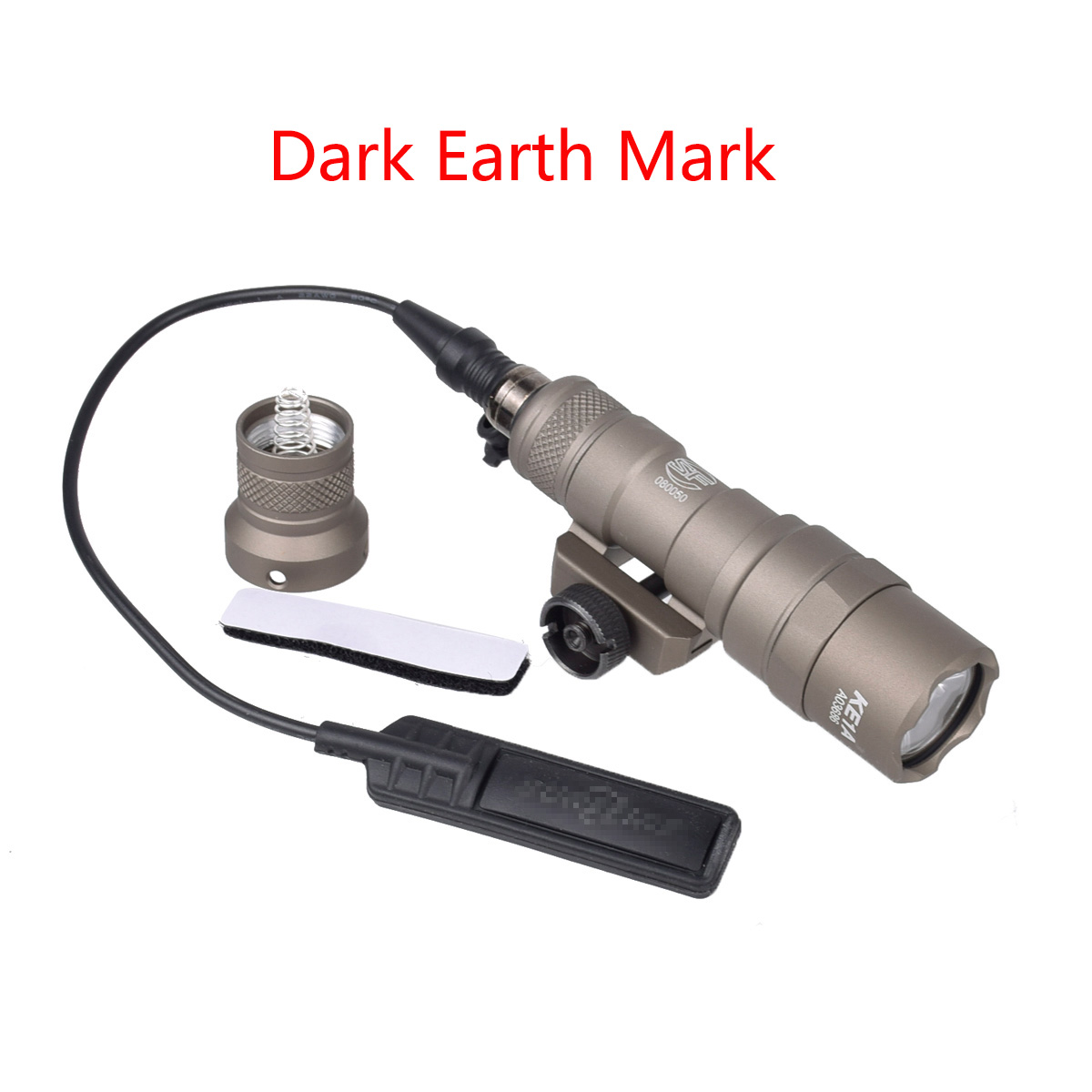 Tactical M300B M300 Scout Light HK416 AK47 Rifle Surefir WeaponFlashlight LED Hunting Torch Momentary Pressure Pad Switch