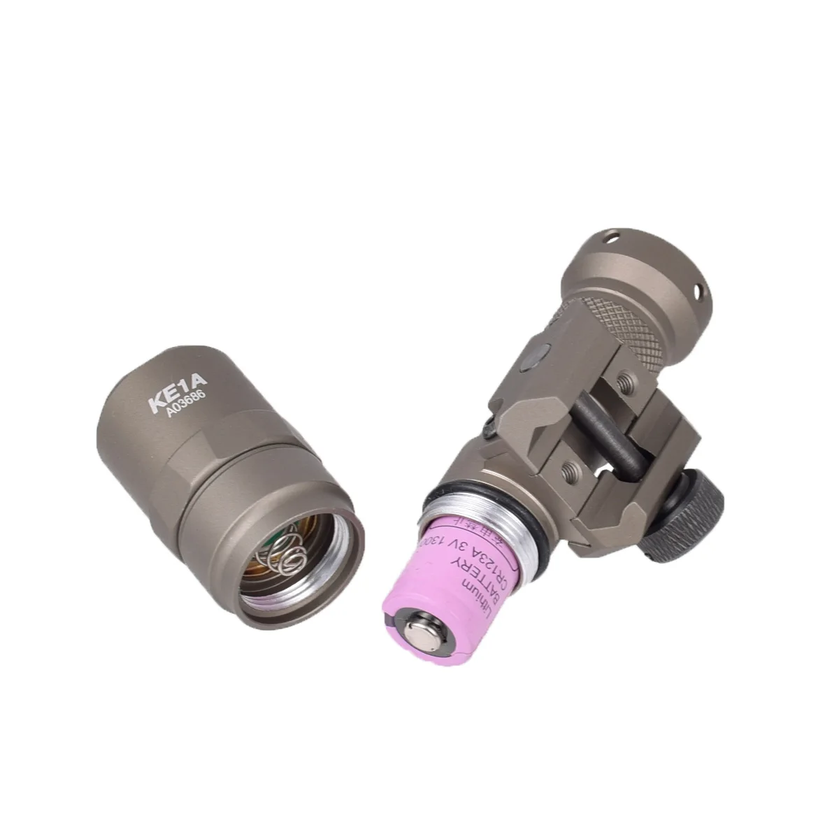 Tactical M300B M300 Scout Light HK416 AK47 Rifle Surefir WeaponFlashlight LED Hunting Torch Momentary Pressure Pad Switch