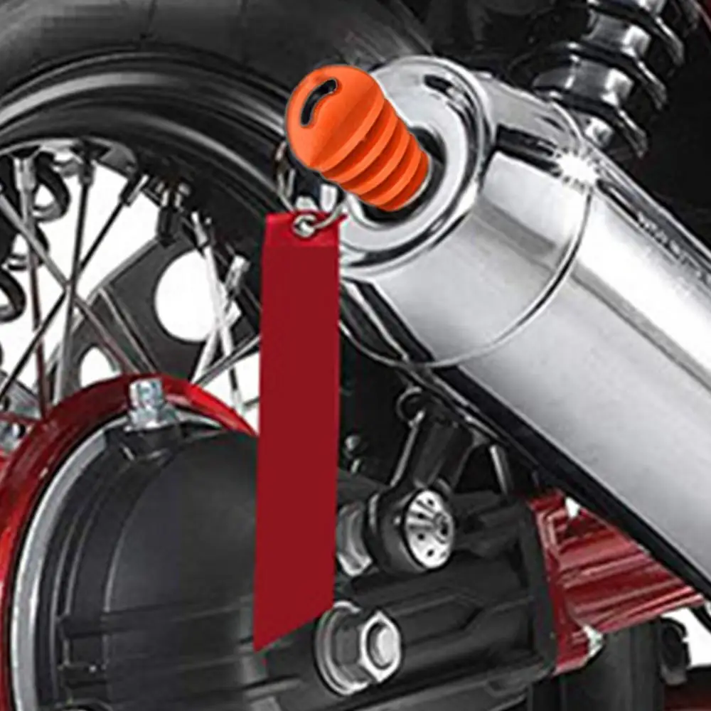 Wash Plug Exhaust 2 Strokes Wash Plug Dirtbike 2 Strokes Dirtbike Exhaust Plug With Streamers For Mufflers Exhaust Silencer