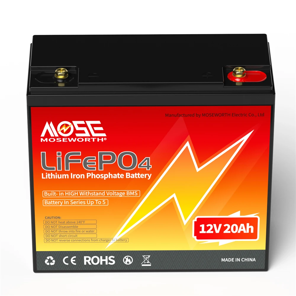 6Ah 10Ah 12Ah 20Ah 30Ah 12V 100Ah LiFePO4 Battery Pack BMS 200Ah 300Ah Lithium Iron Phosphate Rechargeable Battery Bateria