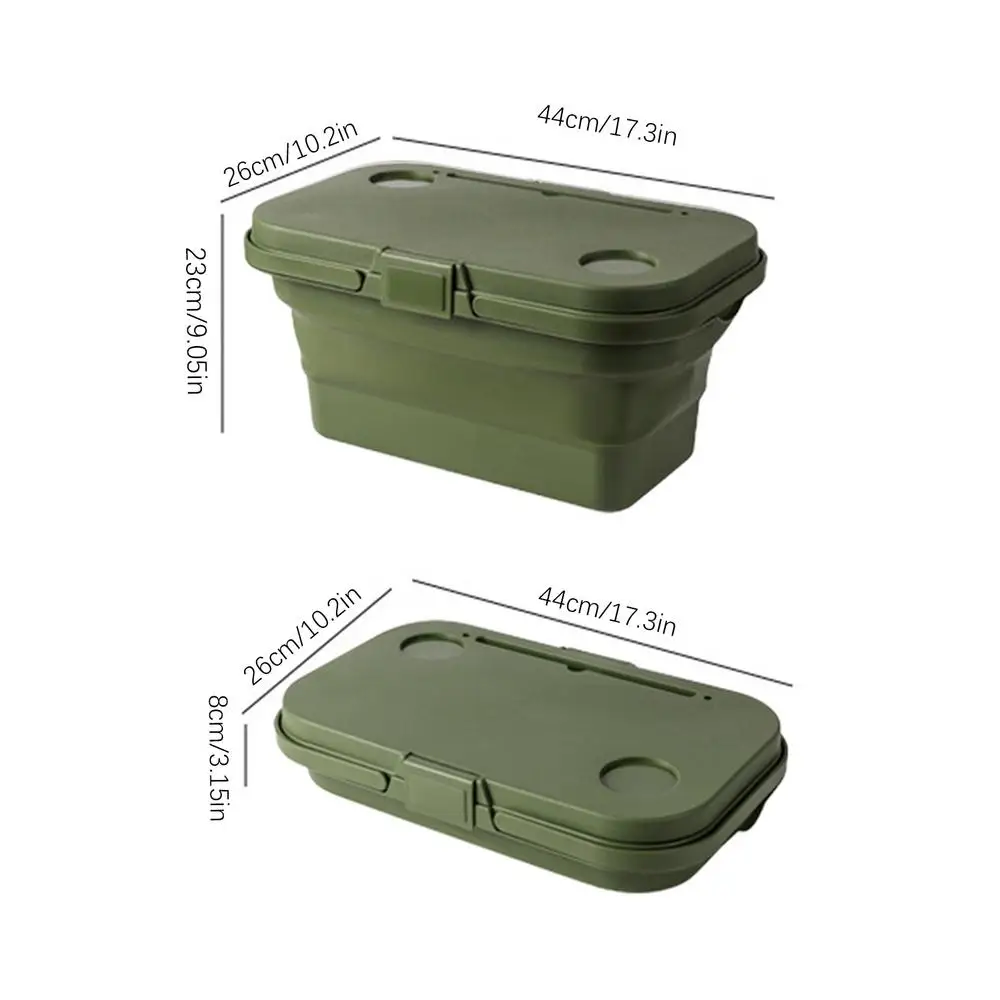 Folding Picnic Basket Multifunctional Picnic Basket Anti-Leak Picnic Basket Portable Picnic Basket Table Waterproof Insulated