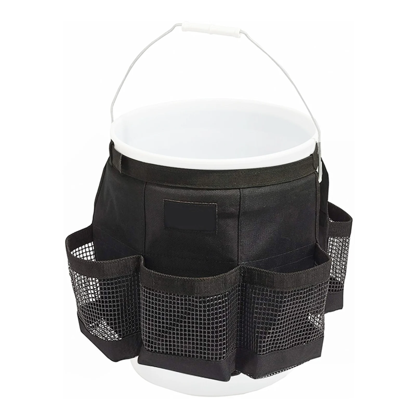 5 Gallon Car Storage Bucket Organizer Vehicle Hanging Wash Tool Storage Bag Pouch Multifuntion Outdoor Fishing Buckets