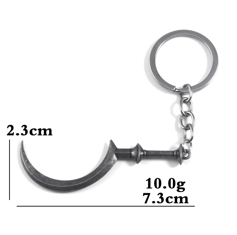 Residents Evils 8 Village Lady Dimitrescu Keychain Alcina Dimitrescu Figure Metal Pendant Key Chain Women Men Keyring Jewelry