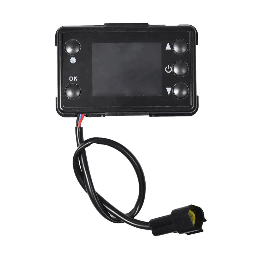 12V/24V Air Heater LCD Display Monitor Switch Controller For 2kw 5kw 8kw Car Truck Autonomous Heater