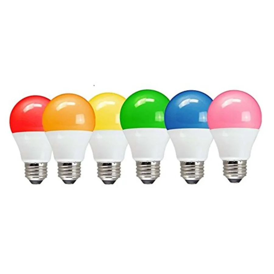 5W Equivalent LED Yellow Bug Light Bulbs, Non-Dimmable