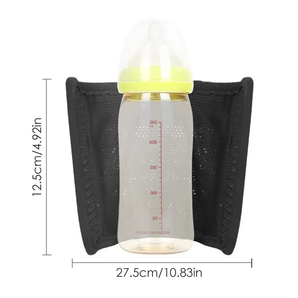 Baby Milk Bottle Warmer Thermostat Bag Car Portable USB Heating Intelligent Warm Milk Tool Insulation Cover Baby Bottle Warmer