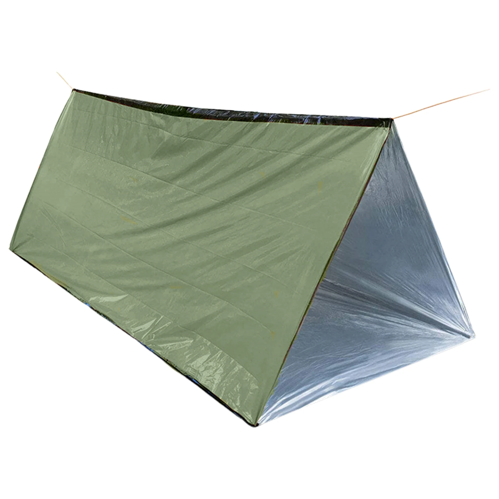 Outdoor Life Tent Emergency Survival Tent Ultralight Survival Shelter Lightweight Mylar Reflective Material Emergency Tent
