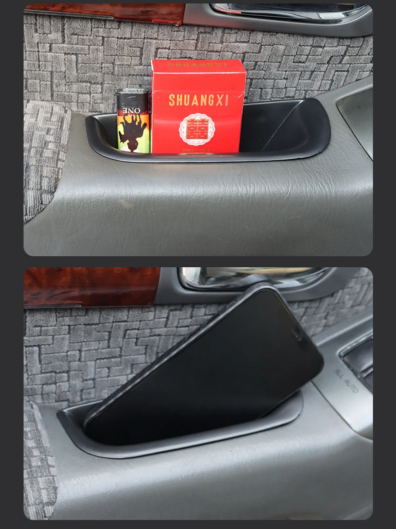 For Toyota Land Cruiser Prado 120 LC120 Lexus GX470 470 2003-2009 Car Door Tray Mat Dust-Proof Shockproof Interior Accessories