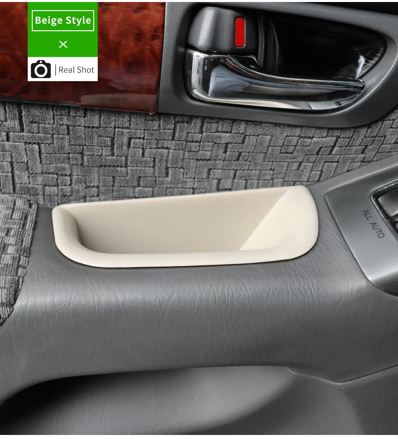 For Toyota Land Cruiser Prado 120 LC120 Lexus GX470 470 2003-2009 Car Door Tray Mat Dust-Proof Shockproof Interior Accessories