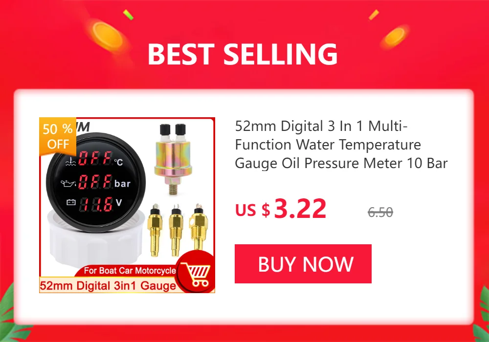 240~33ohms Marine Fuel Level Gauge Sensor Boat RV Water Level Sensor Tank Sending Unit Tank Fuel Sensor Indicator 12V 24V