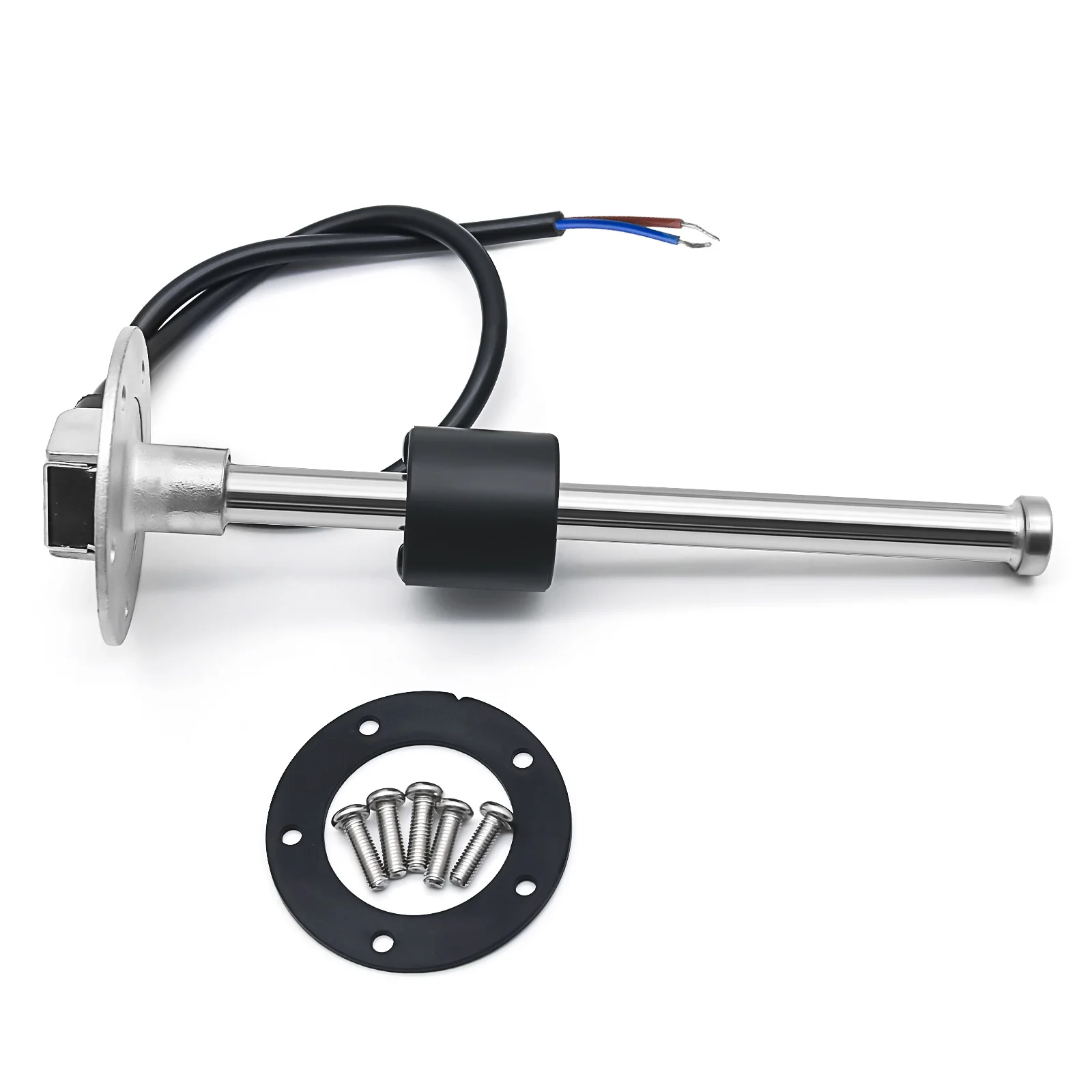 240~33ohms Marine Fuel Level Gauge Sensor Boat RV Water Level Sensor Tank Sending Unit Tank Fuel Sensor Indicator 12V 24V