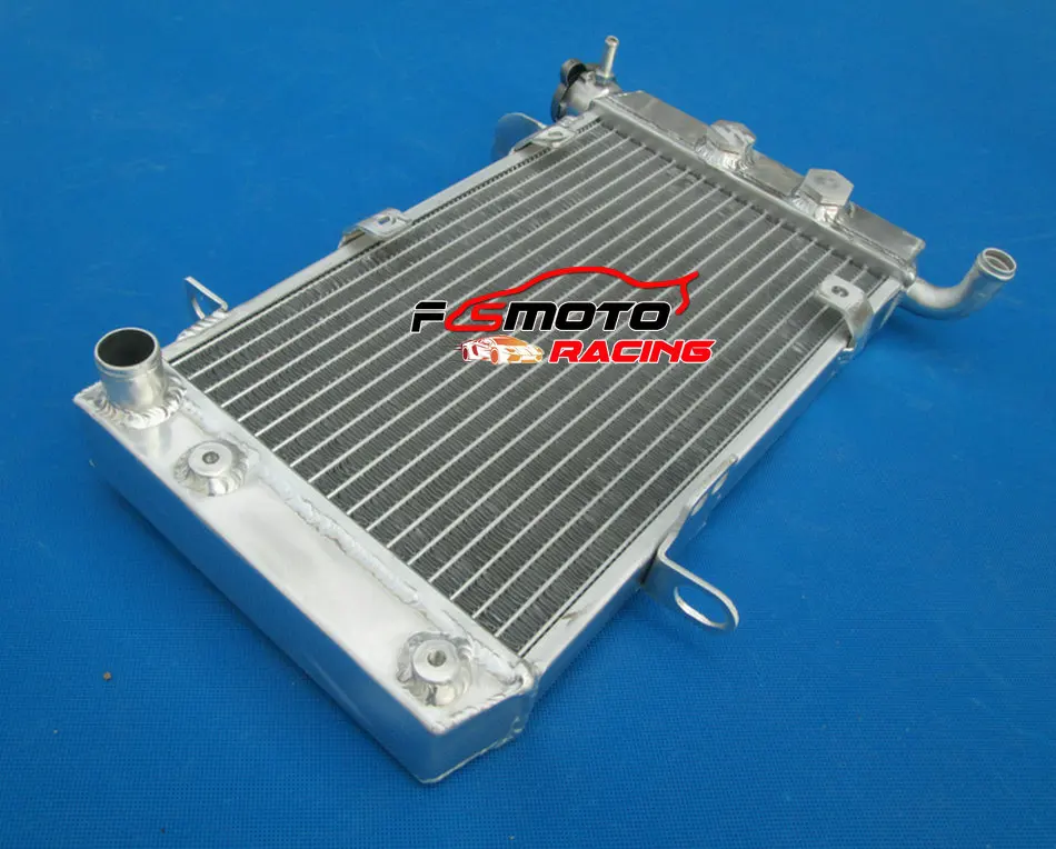 Aluminum Radiator + Fan For SUZUKI LT-Z400 LTZ400 KFX400 DVX400 2003-2008 2004 2005 2006 2007 03 04 05 06 07 08
