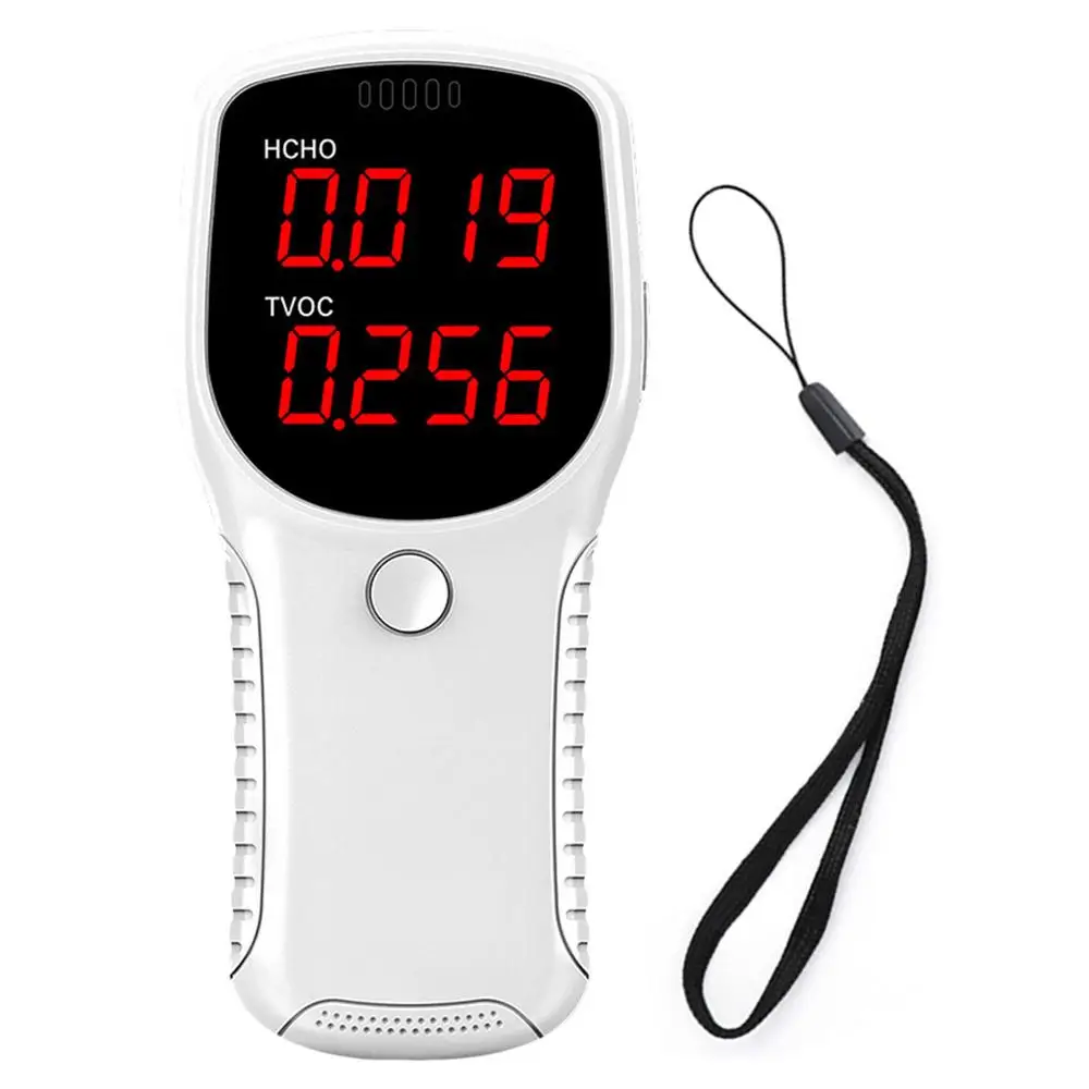 Air Quality Monitor For HCHO TVOC TVOC Indoor Air Pollution Tester Formaldehyde Detector Indoor HCHO Detector For Home Factory
