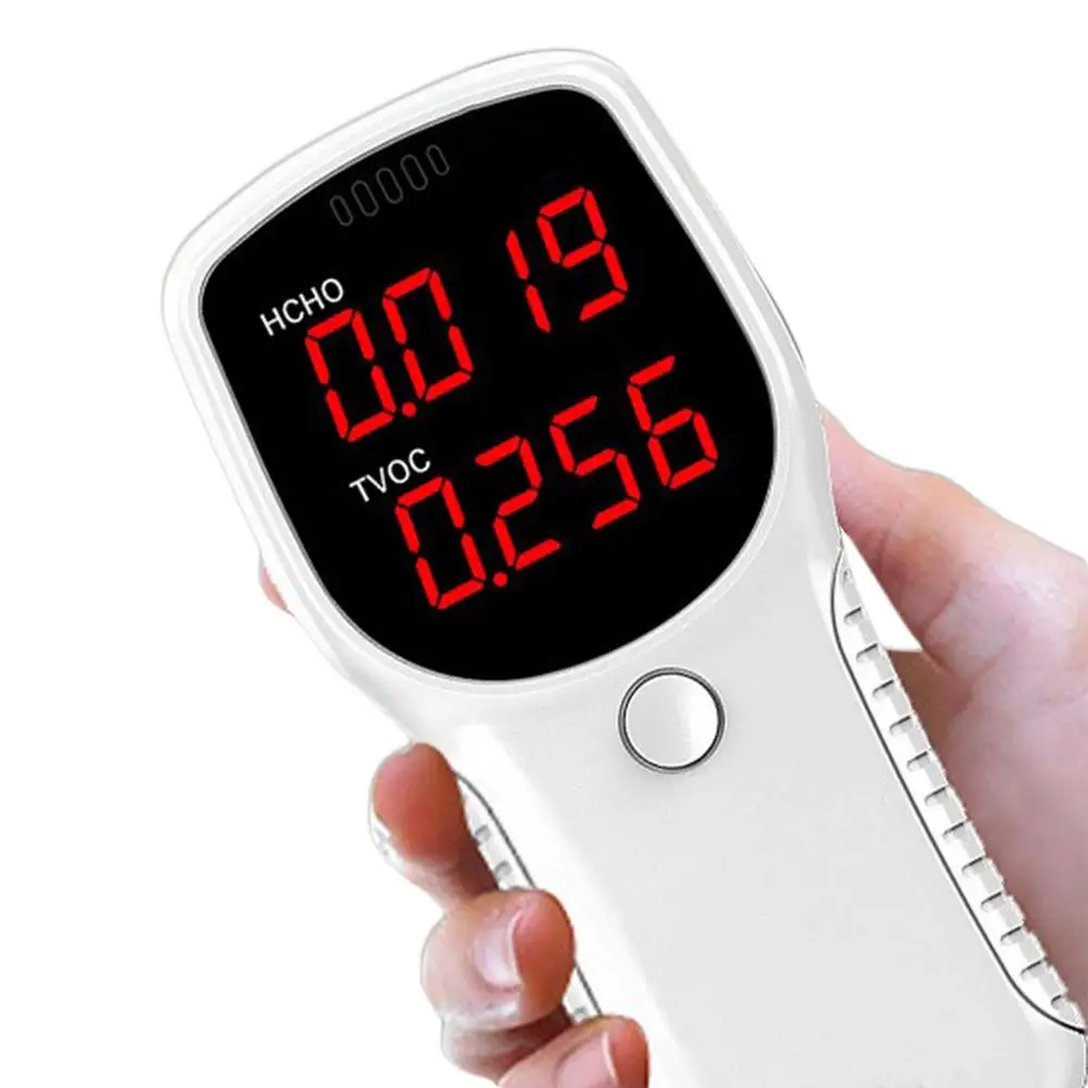 Air Quality Monitor For HCHO TVOC TVOC Indoor Air Pollution Tester Formaldehyde Detector Indoor HCHO Detector For Home Factory