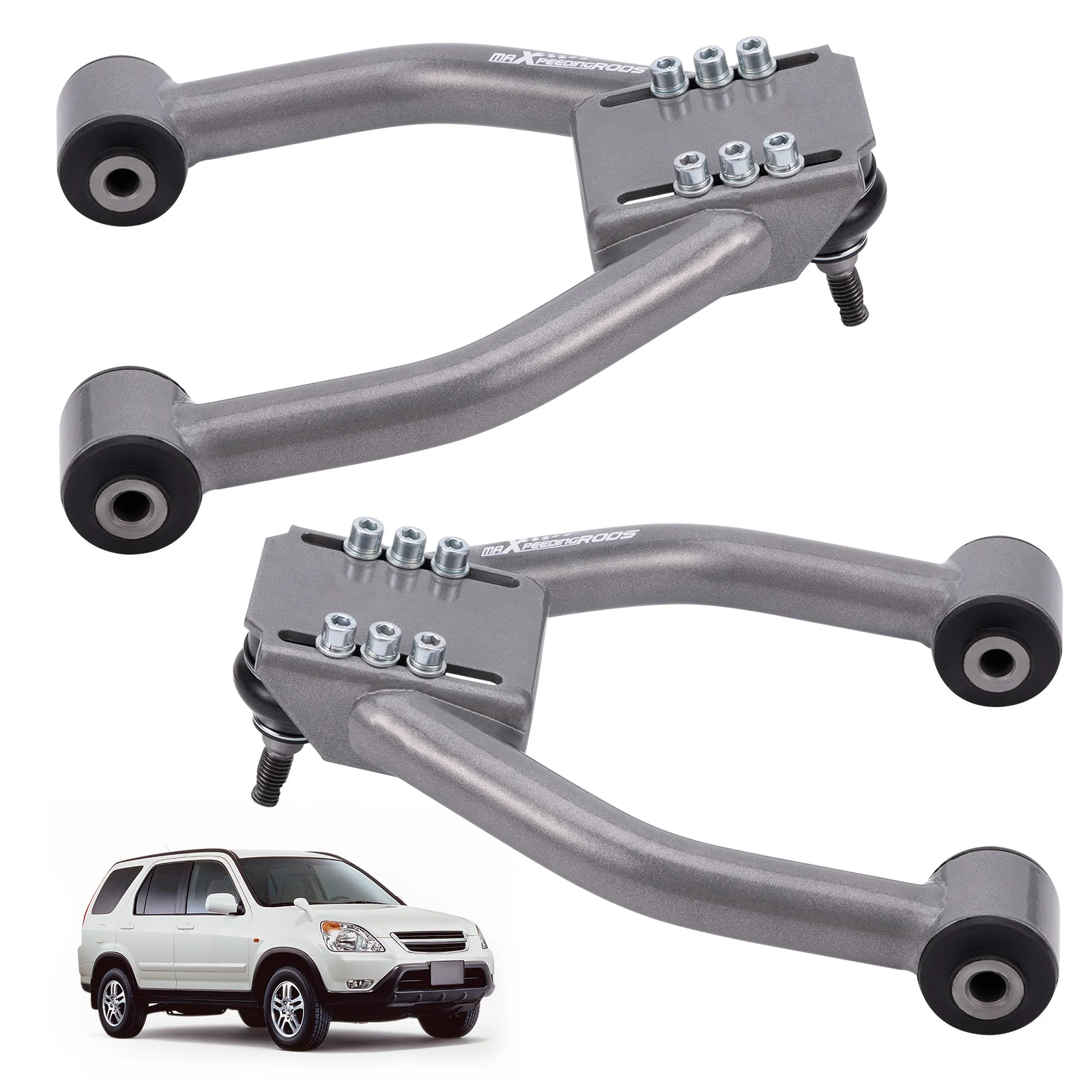 Adjustable Front Upper Camber Control Arms Kit for Honda CRV CR-V 1997-2001 RD1-RD3