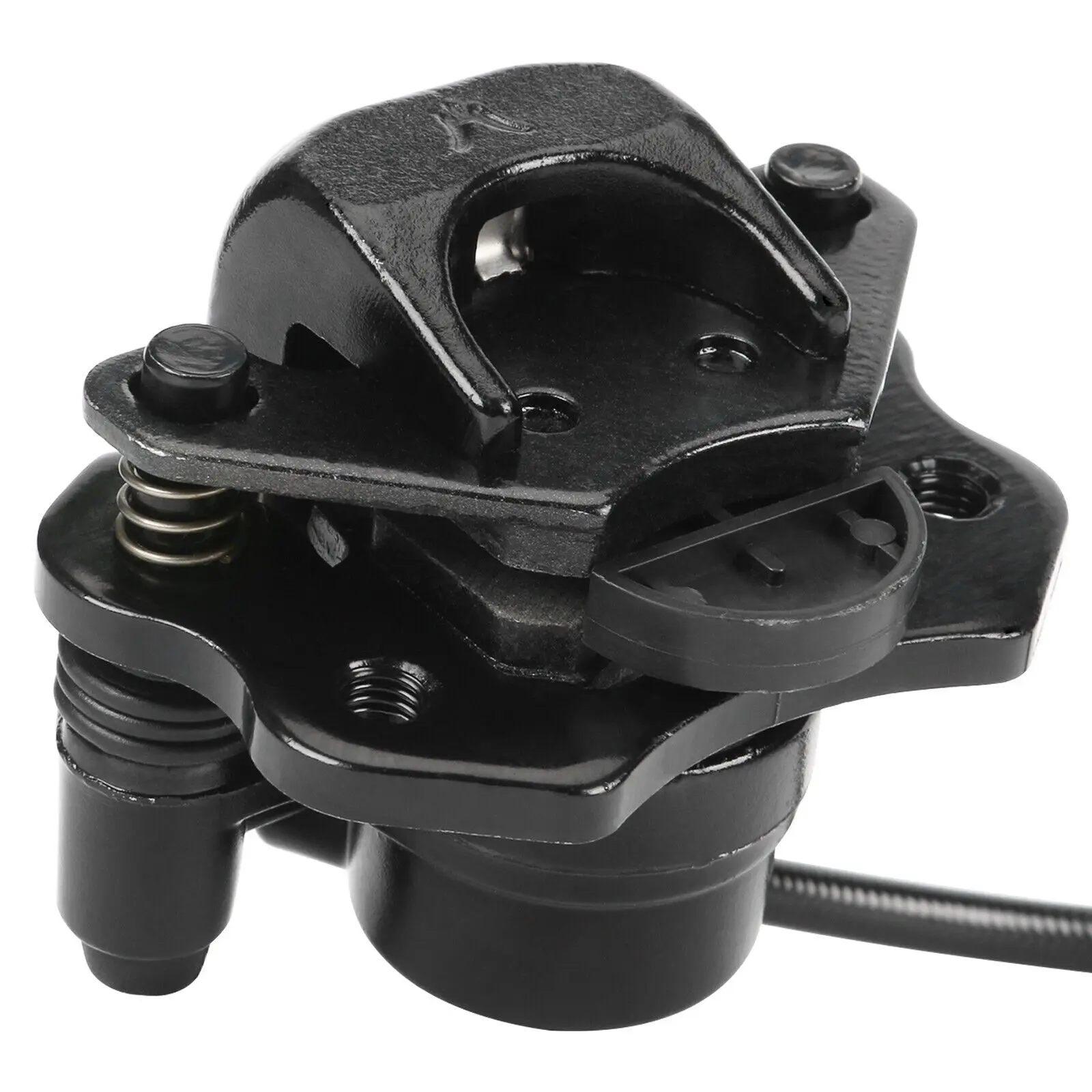 Rear Hydraulic Foot Brake Assembly Caliper Master Cylinder ATV Quad Buggy GoKart
