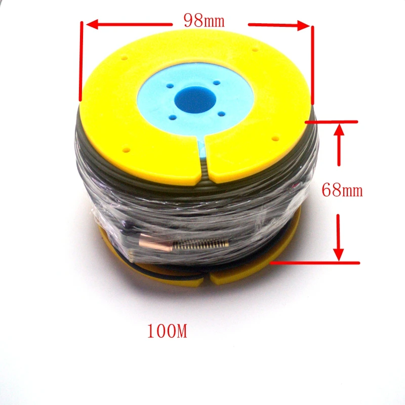 Submarine Chamber Cable4-Core Underwater Imaging Camera Cable 100M Headphone Head Diving Room Fishing Accessories