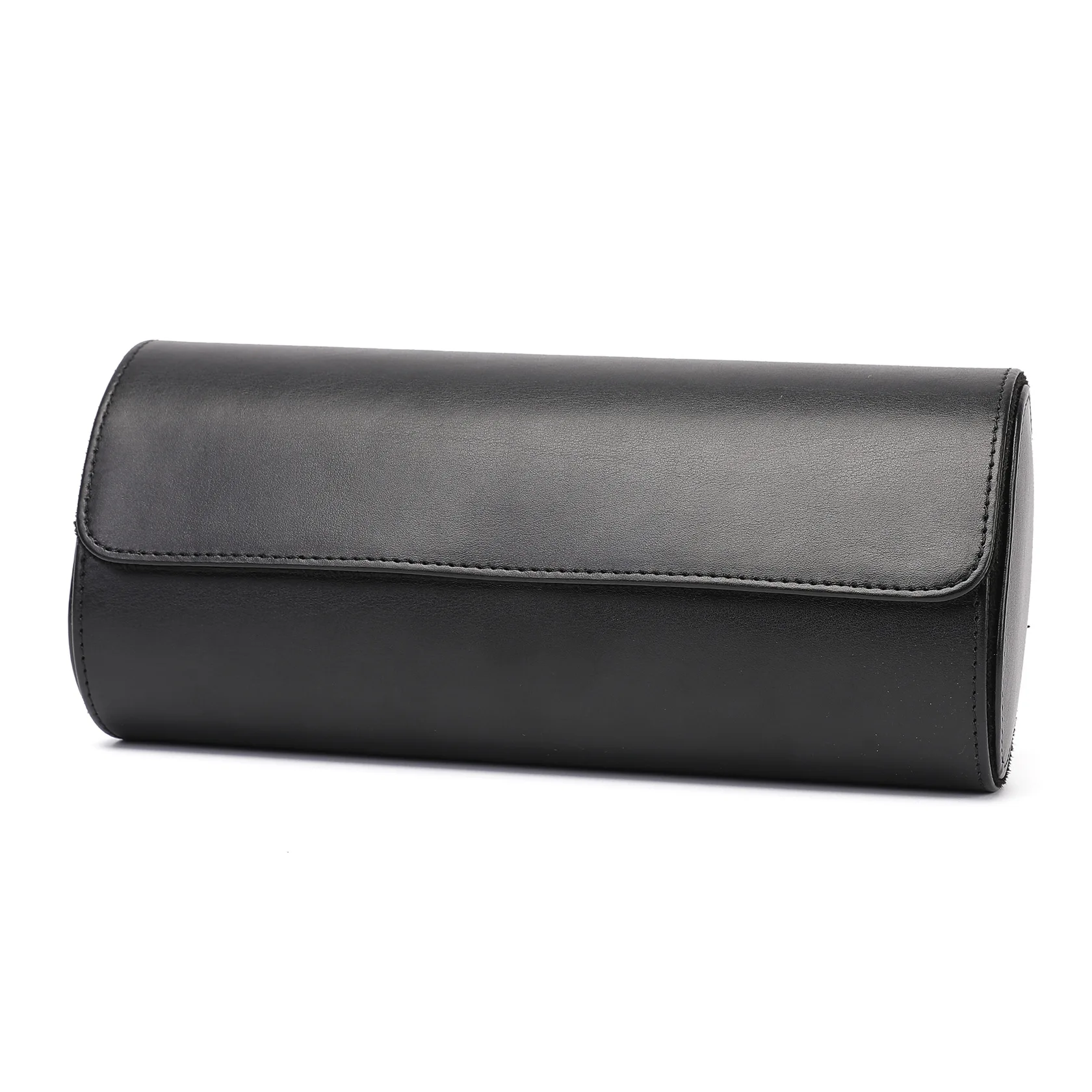 IBBETON 3-Slot Watch Roll Travel Case Portable Vintage Leather Watch Display Case Watch Storage Box Watch Organizers of Men Gift