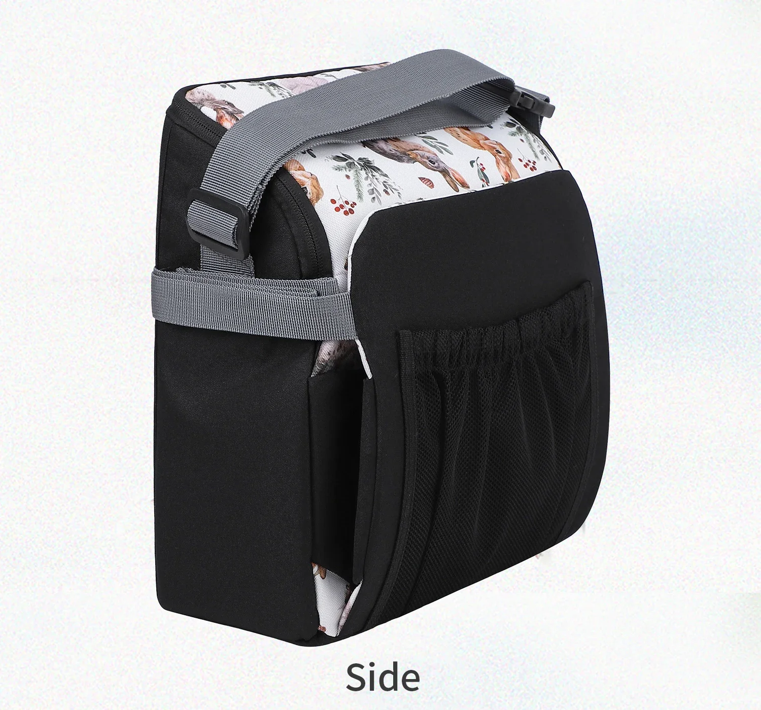 Baby Booster Seat Travel Booster Seat for Kitchen Chair PU Washable Straps Safety Buckle Portable Travel Toddler Booster Seat