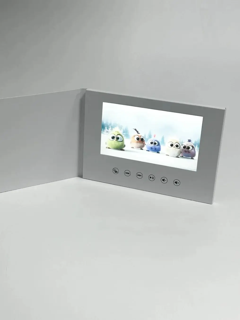 7 Inches Birthday Video Book Card 4GB LCD Invitation Gift Music Greeting Card Upload Videos Photos Wedding Invite Digital Frame