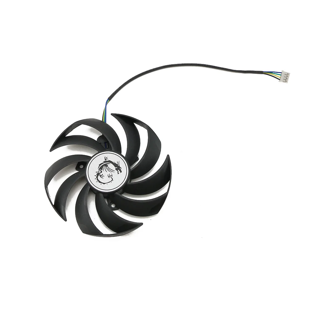 95MM 4PIN PLD10010S12HH RTX3060 Ti GPU Fan for MSI Radeon RX 6700 XT Gaming X GeForce RTX 3060 Graphics Video Card Cooling Fan