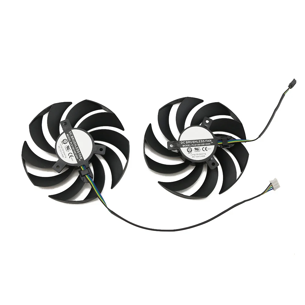 95MM 4PIN PLD10010S12HH RTX3060 Ti GPU Fan for MSI Radeon RX 6700 XT Gaming X GeForce RTX 3060 Graphics Video Card Cooling Fan