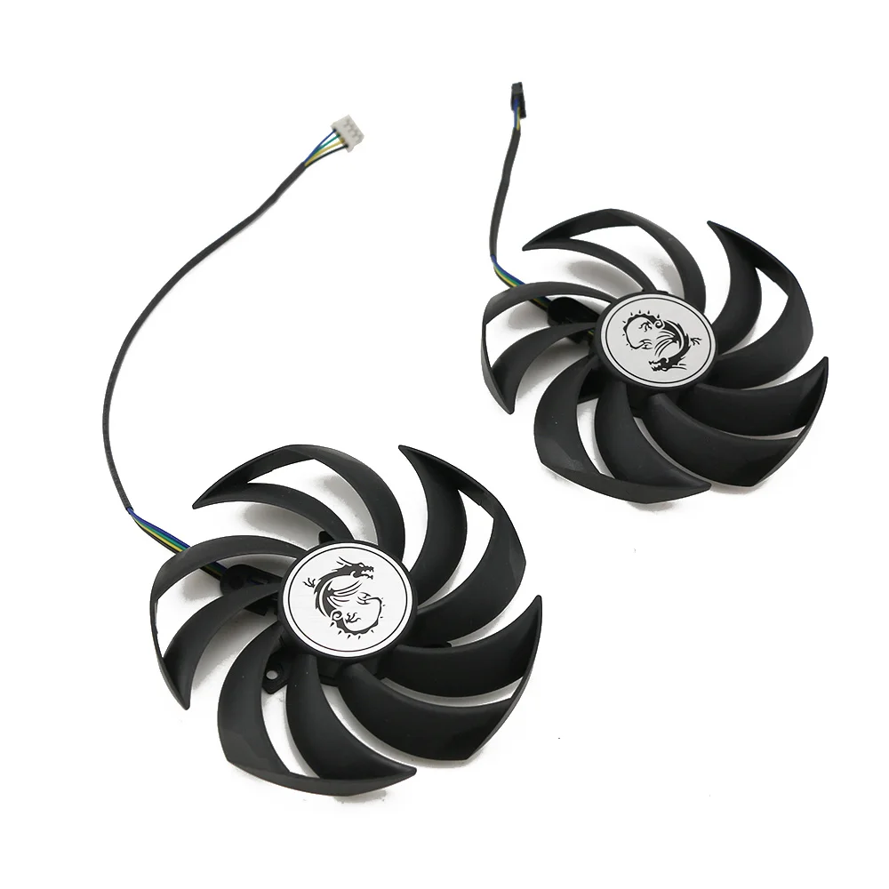 95MM 4PIN PLD10010S12HH RTX3060 Ti GPU Fan for MSI Radeon RX 6700 XT Gaming X GeForce RTX 3060 Graphics Video Card Cooling Fan
