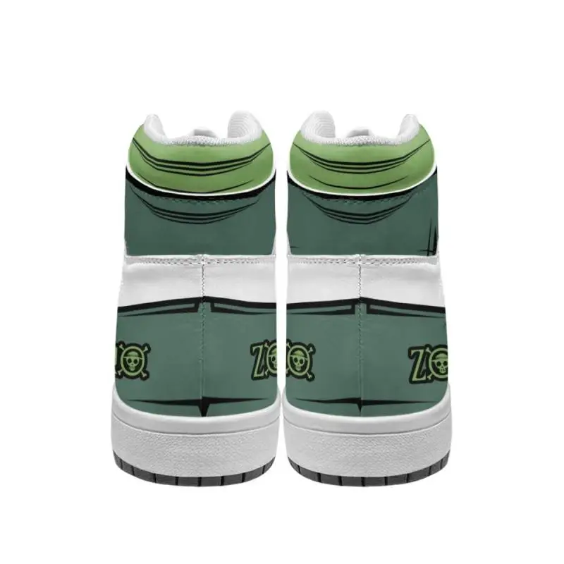 One Piece Customized Anime Sneakers Basketball Shoes Fashion Men and Women High Top Casual Shoes Monkey D. Luffy Festival Gift