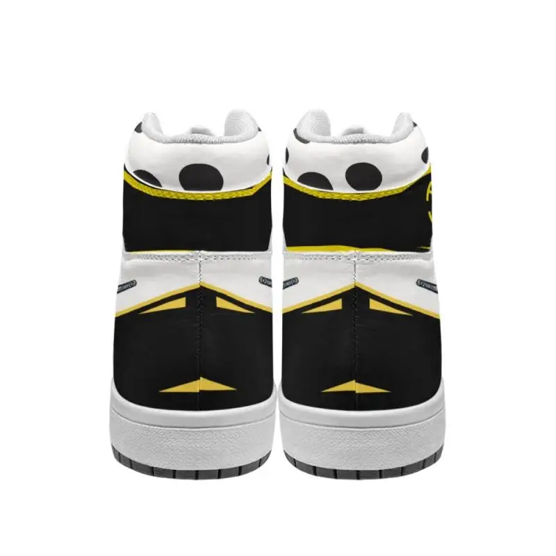 One Piece Customized Anime Sneakers Basketball Shoes Fashion Men and Women High Top Casual Shoes Monkey D. Luffy Festival Gift