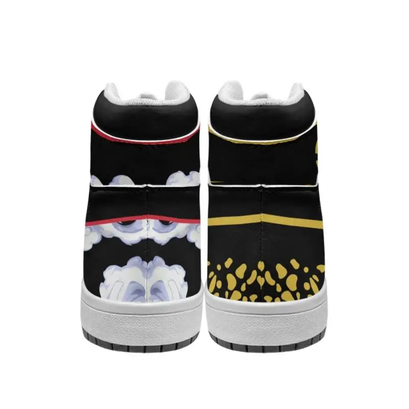 One Piece Customized Anime Sneakers Basketball Shoes Fashion Men and Women High Top Casual Shoes Monkey D. Luffy Festival Gift