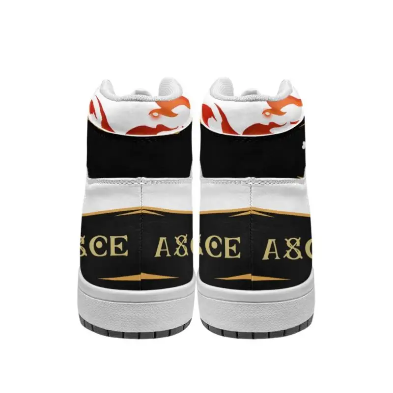 One Piece Customized Anime Sneakers Basketball Shoes Fashion Men and Women High Top Casual Shoes Monkey D. Luffy Festival Gift