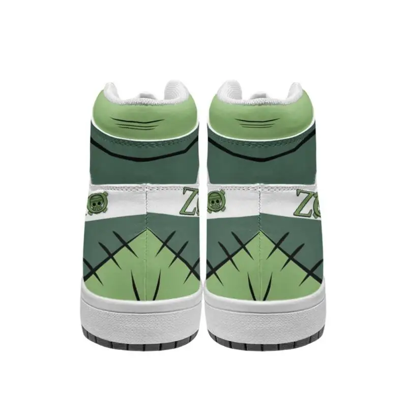 One Piece Customized Anime Sneakers Basketball Shoes Fashion Men and Women High Top Casual Shoes Monkey D. Luffy Festival Gift