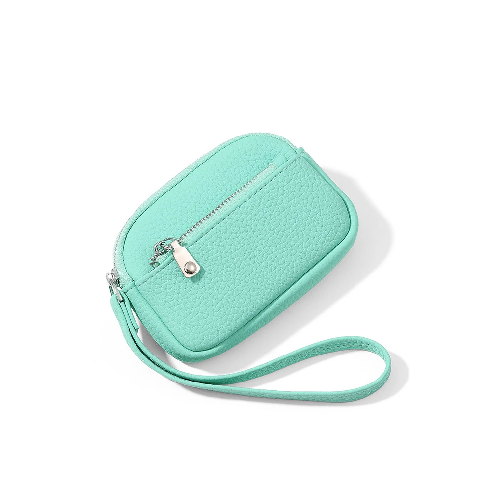 Customized Name Lipstick, Earphone Storage Pouch, Small and Compact Keychain Pendant, Multi-Color Hand-Held Wallet