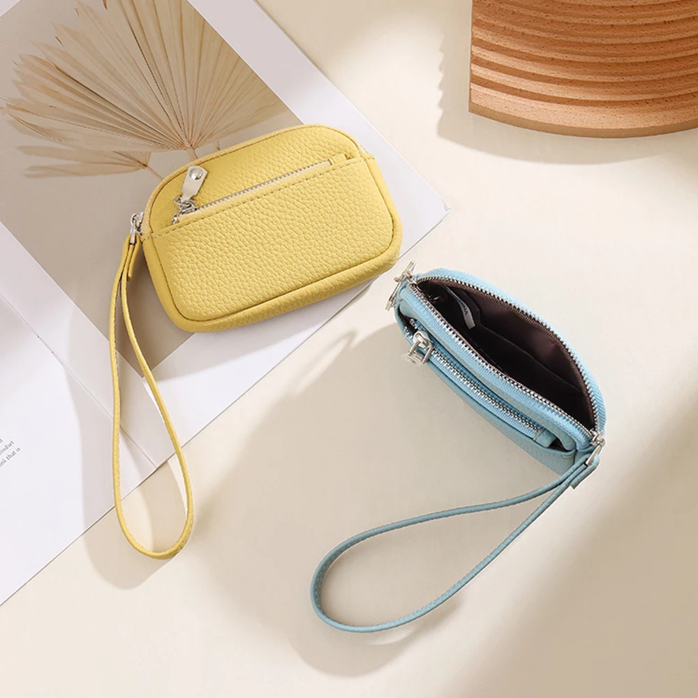 Customized Name Lipstick, Earphone Storage Pouch, Small and Compact Keychain Pendant, Multi-Color Hand-Held Wallet