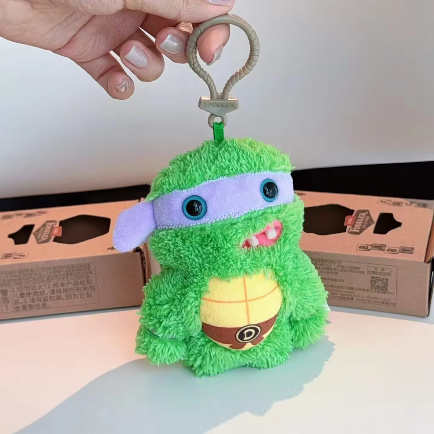 Original Fuggler Funny Ugly Monster Plush Toys Pendants Kawaii Teeth Monsters Fugguler Cute Peluche Dolls Decoration Accessories