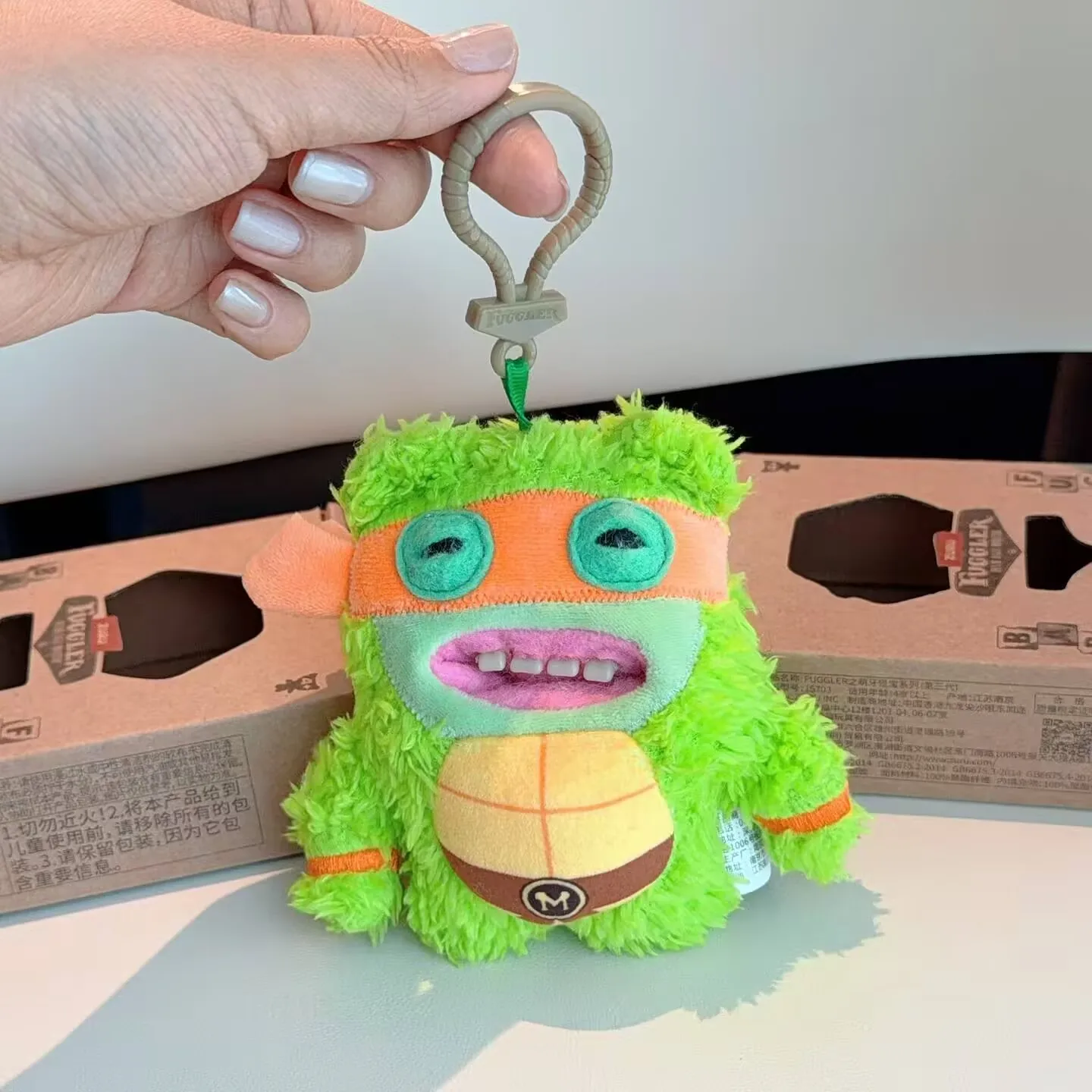 Original Fuggler Funny Ugly Monster Plush Toys Pendants Kawaii Teeth Monsters Fugguler Cute Peluche Dolls Decoration Accessories
