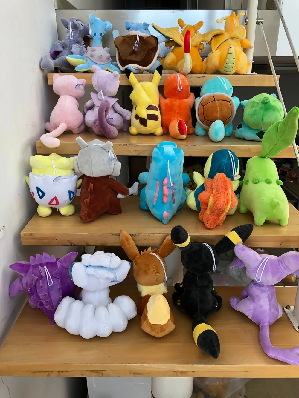 20cm Dragonite Plush Toys Pokemon Pikachu Squirtle Bulbasaur Charmander Gengar Eevee Dragonite Stuffed Toys Xmas Kid Gift