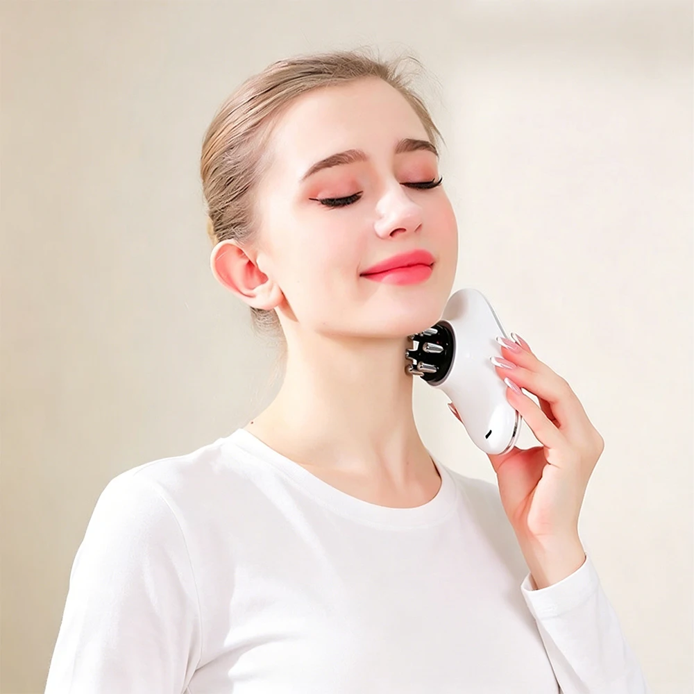 3+1 Body Sculpting Machine Red Light Vacuum Cupping Sculpting Machine Dual Modes Portable Face Body Slimming Massager