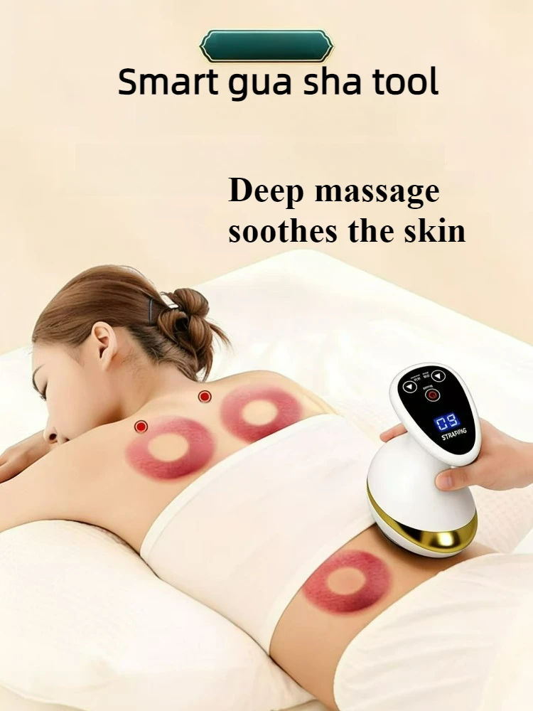 Electric Scraping Massage, Cupping Body Massager, Vacuum Cleaner, Cupping, Back, Neck, Arms, Massager Scraping Instrument