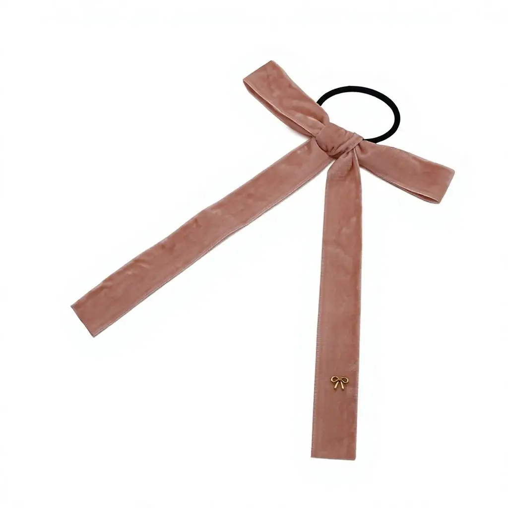 New winter velvett bow elegant headband fashion hairband hair accessories clip OEM
