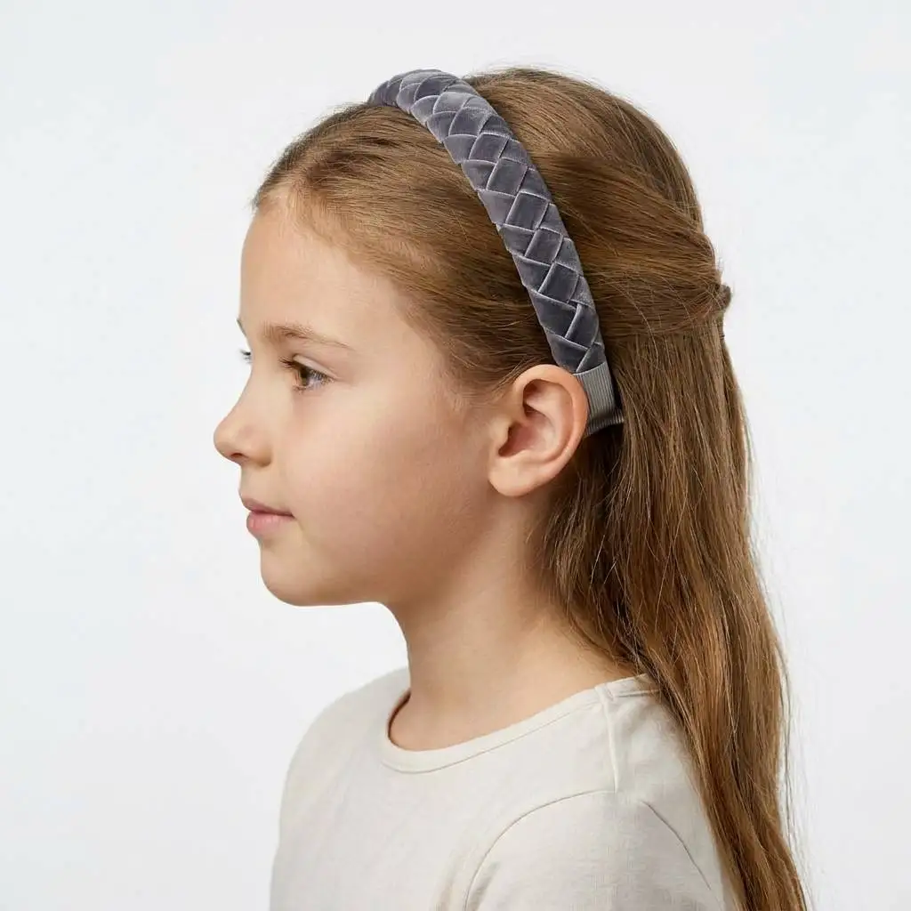New winter velvett bow elegant headband fashion hairband hair accessories clip OEM