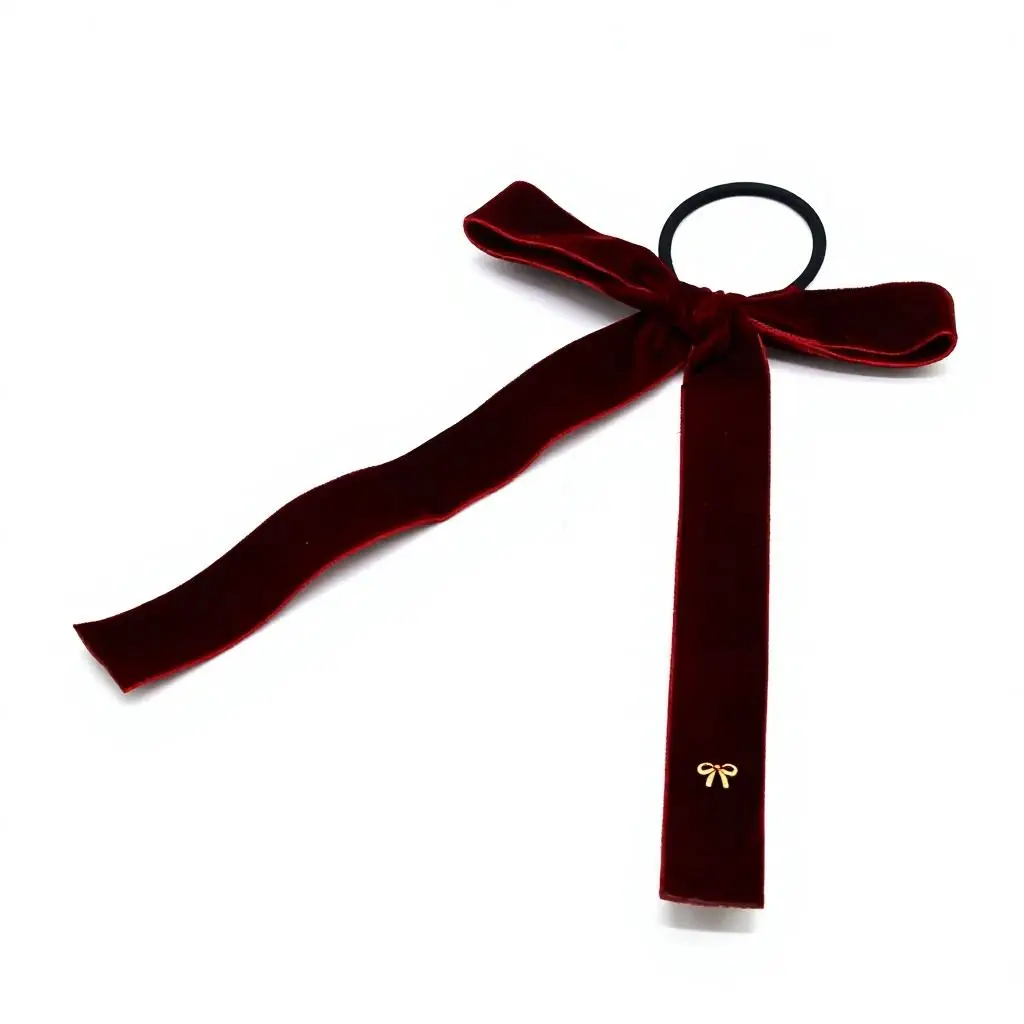 New winter velvett bow elegant headband fashion hairband hair accessories clip OEM