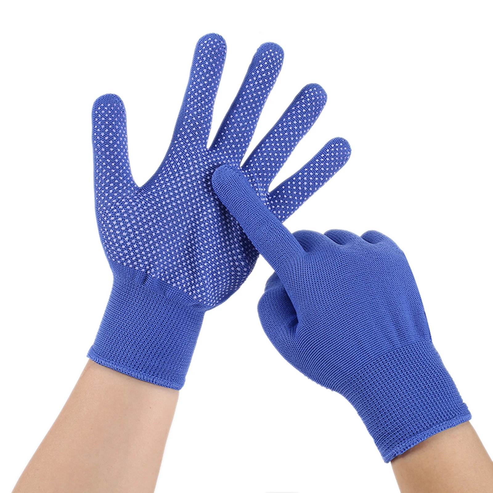 1Pair Hair Straightener Perm Curling Hairdressing Heat Resistant Finger Glove Hair Styling Tools Heatproof Protective Gloves
